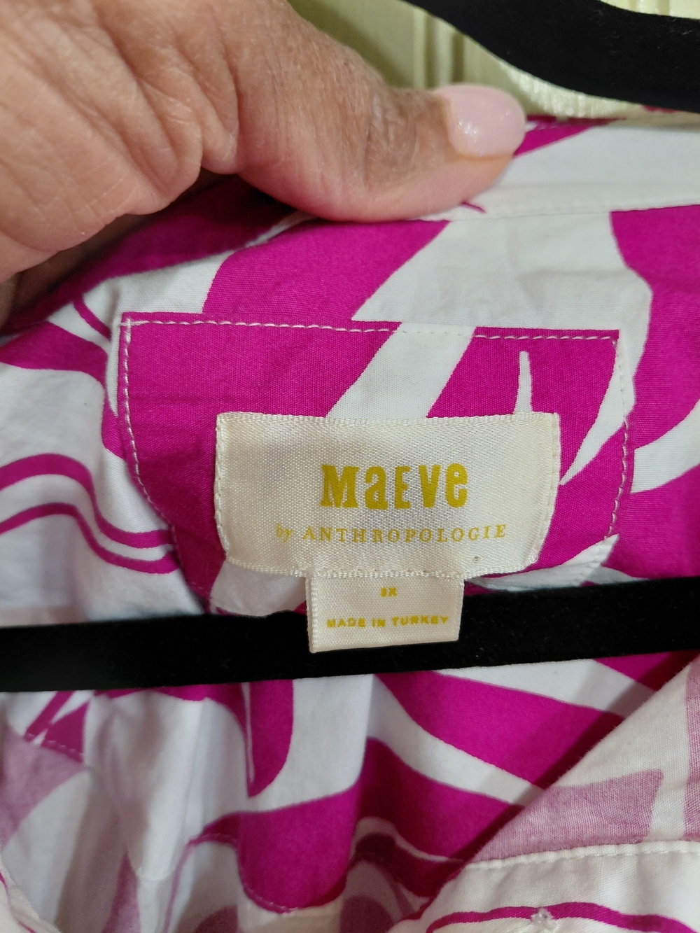 Maeve Pink and White Floral Maxi Dress - Picture 4 of 5